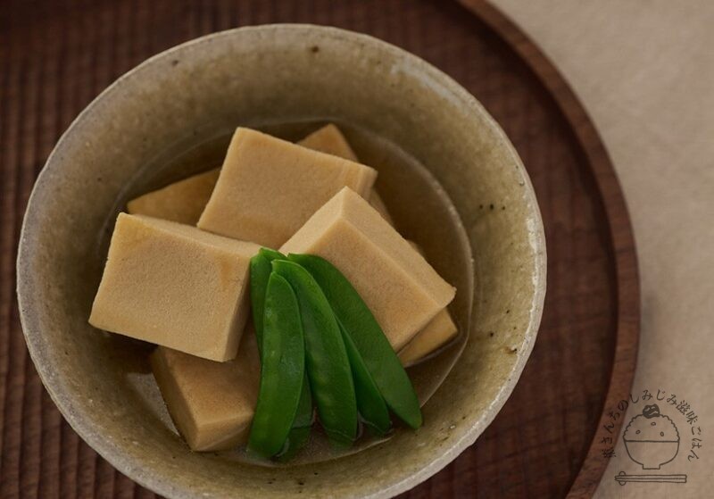 高野豆腐のうま煮