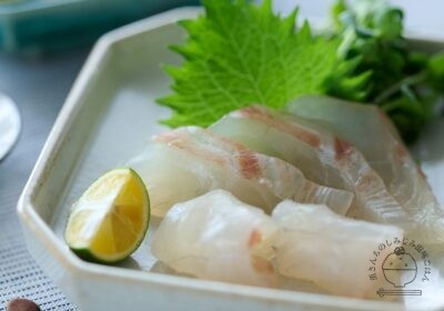 鯛の昆布締め