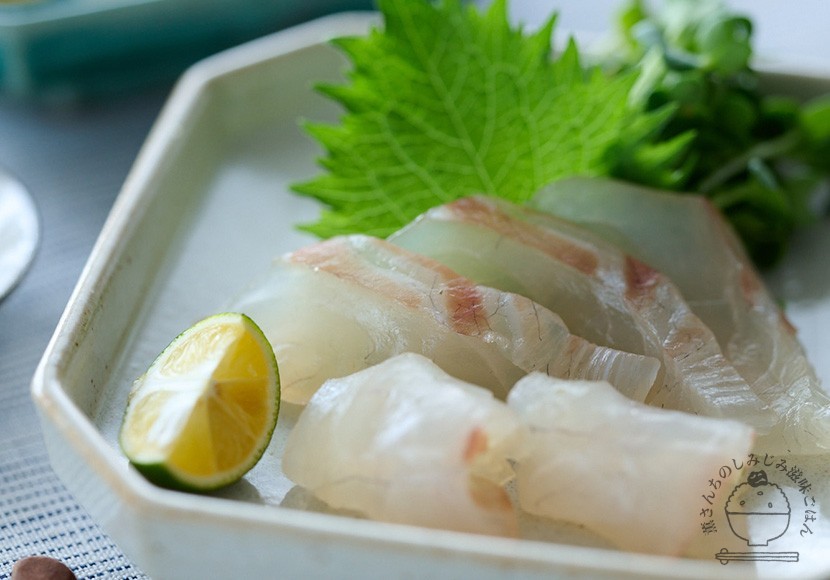 鯛の昆布締め