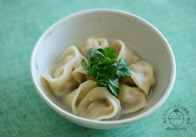 子どもとつくれる水餃子